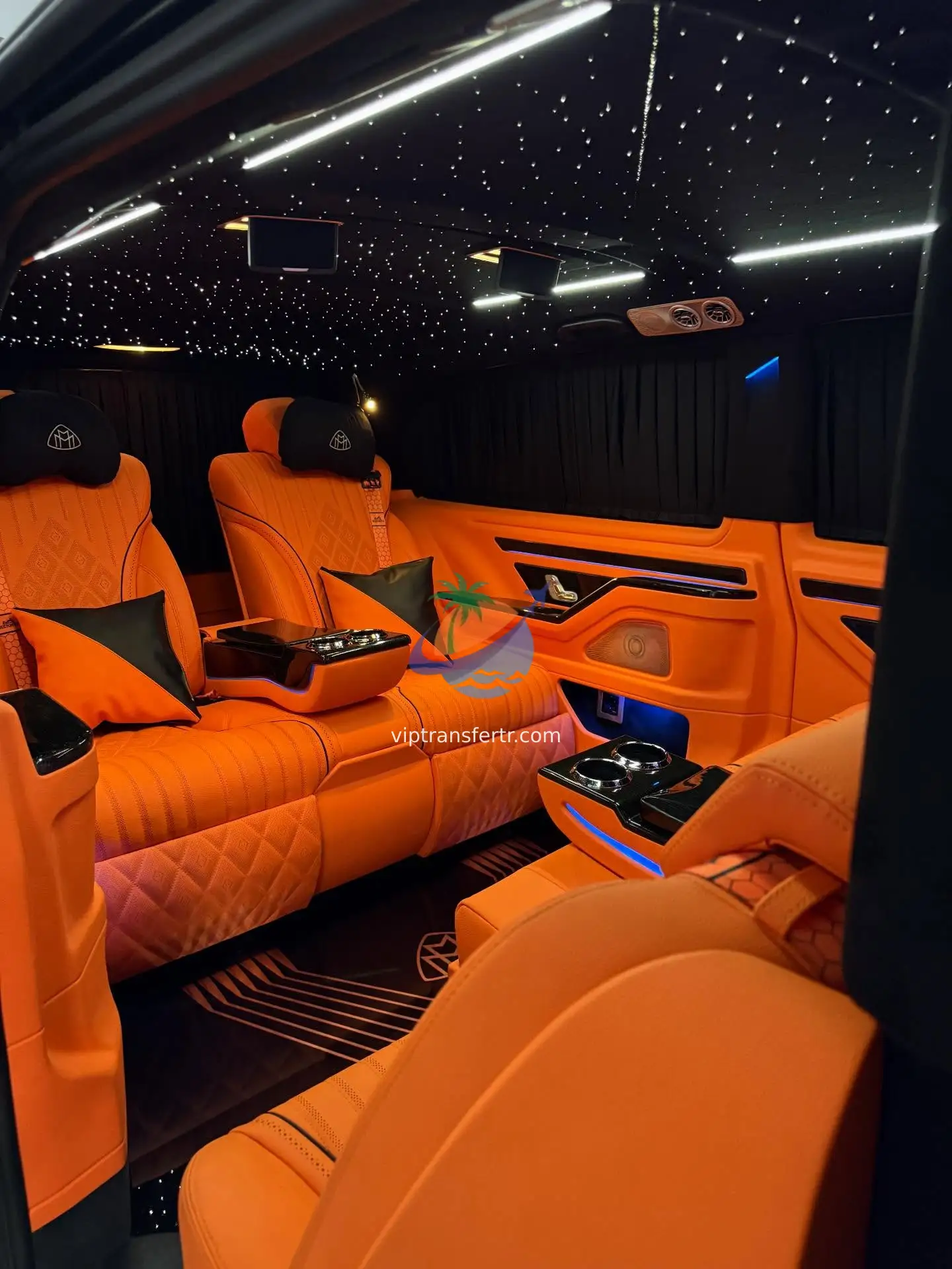 Mercedes Vito Orange Maybach