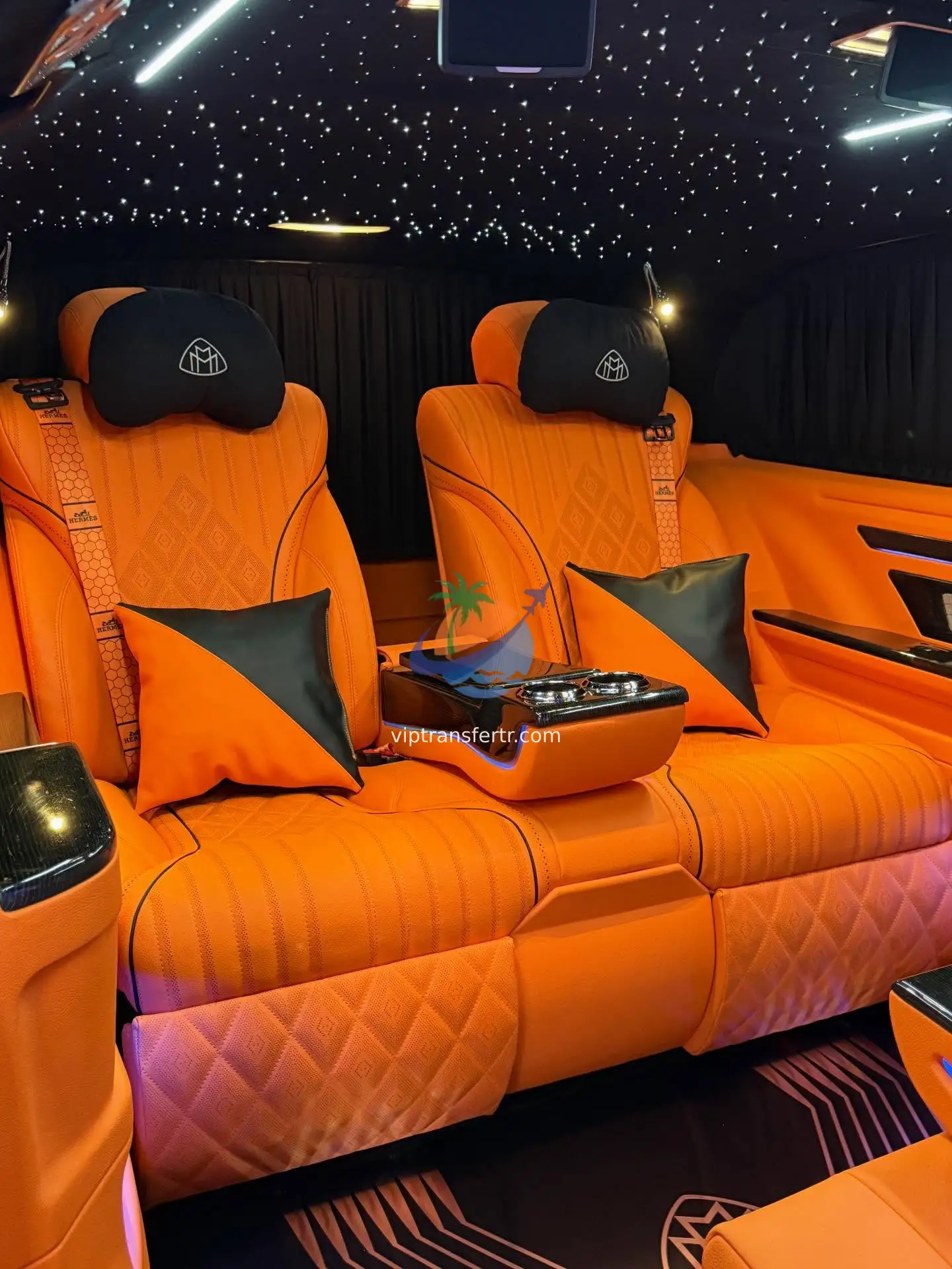 Mercedes Vito Orange Maybach