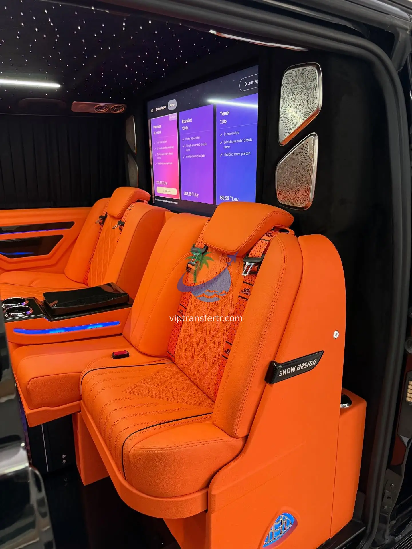 Mercedes Vito Orange Maybach